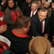 Candidatul PSD la alegerile prezidenţiale, Mircea Geoană, a dat semnalul luptei electorale din comuna Adâncata