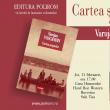 Varujan Vosganian lansează astăzi „Cartea şoaptelor”, la Gura Humorului