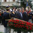 Preşedintele României, Traian Băsescu, şi preşedintele interimar al Republicii Moldova, Mihai Ghimpu, au vizitat ieri mănăstirea Putna