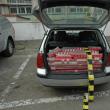 În maşina poliţistului fost găsite nu mai puţin de 3.000 de pachete de ţigări, cu o valoare de 30.000 de lei