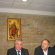 Primarul Ion Lungu şi Constantin Plăcintă, director în cadrul Adrem Invest