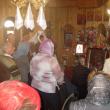 Zeci de credincioşi s-au închinat ieri la Icoana făcătoare de minuni a Maicii Domnului ,,Odighitria”, adusă din Ucraina