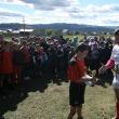 La finalul turneului de la Berchişeşti, tinerii rugbişti au fost premiaţi de organizatori