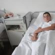 Costel Tei, în vârstă de 16 ani, a fost internat la secţia chirurgie cu diagnosticul „traumatism cranio-cerebral, comoţie cerebrală”