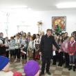 Publicul a fost impresionat de spectacolul oferit de elevii şcolii din Băneşti