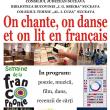 „Cântăm, dansăm şi citim în franceză”