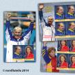 Emisiunea de mărci poştale „Mesageri ai sportului românesc: Octavian Bellu şi Mariana Bitang”