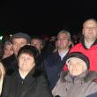 Senatorul Ovidiu Donţu şi primarul Ion Lungu au urmărit spectacolul amestecaţi în mulţime