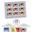 Emisiunea de mărci poştale „135 de ani de relaţii diplomatice România - Statele Unite ale Americii”