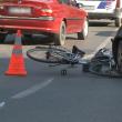 Patru biciclişti au fost implicaţi în accidente rutiere, în aceeaşi zi