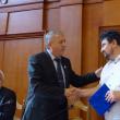 Emil Ursu a primit din partea prefectului „Diploma de excelenţă” pentru întreaga sa activitate
