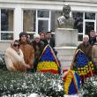 Depuneri de coroane la statuia lui Alexandru Ioan Cuza