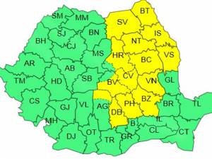 Avertizarea este valabilă pentru 14 județe