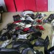 Piesele proveneau de la două motociclete marca BMW, căutate de autoritățile italiene
