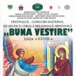Festivalul – concurs ”Buna vestire”