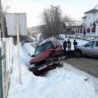 Două autoturisme de teren Land Rover au intrat în coliziune violentă, la Dărmănești