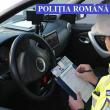 Poliţiştii au reţinut 42 de permise de conducere, cele mai multe pentru viteză excesivă, depăşiri neregulamentare şi conducere sub influenţa alcoolului
