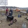 Asfaltări la rece pentru reparaţii la podul de pe centura municipiului, prin comuna Șcheia