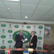 Primarul Sucevei, Ion Lungu, și Ambasadorul Republicii Belarus, Andrei Grinkevich