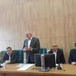 Sorin Ciobanu, Nicolae Țucunel, Ilie Covrig și Emanuel Havrici, la Adunarea Generală a Asociației Forestierilor din România (de la stânga la dreapta)