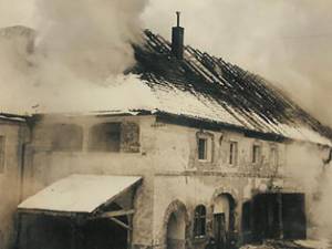 „Incendiu în centrul Sucevei”