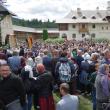 La manifestările de ieri au fost prezenţi oameni din ambele părți ale Prutului