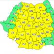 Cod galben de furtună în județul Suceava, timp de trei zile