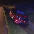 Mașina care a accidentat mortal doi pietoni, tată şi fiu, în timp ce se deplasau pe marginea drumului, în apropiere de „Zidul morţii”
