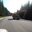 Pe tronsonul din Prislop și până la Valea Stânei, comuna Cârlibaba, se circulă deja în condiţii bune