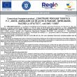 Comunicat începere proiect „CONSTRUIRE PENSIUNE TURISTICĂ P+1, ANEXE, AMENAJARE CĂI DE ACCES ŞI PARCARE, ÎMPREJMUIRE, RACORD LA UTILITĂŢI”, cod SMIS 115687