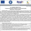 LA LANSAREA PROIECTULUI  ”Creşterea eficienţei energetice la Şcoala Gimnazială Moara Nica, Comuna Moara”