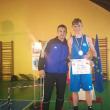 Antrenorul Andu Vornicu alături de proaspatul campion național, Fabian Sebastian Ceotir