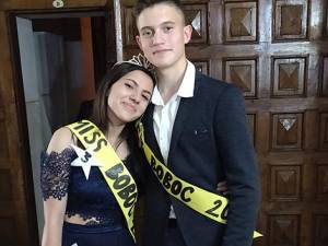 Bianca Varvara și Vlad Stratilă, Miss și Mister Boboc ai &quot;Balului de Poveste&quot; de la Colegiul Militar