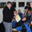 Primarul Cătălin Coman și profesorul Petru Crăciun