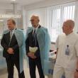 Preşedintele CJ, Gheorghe Flutur, managerul Vasile Rîmbu și dr. Titel Cojocaru