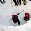 Lucian Drăgan a stat îngropat în zăpadă timp de 7 ore