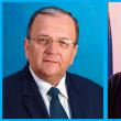 Președintele CJ Suceava, Gheorghe Flutur, şi primarul comunei Mitocu Dragomirnei, Radu Reziuc