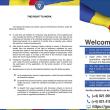 Pliante de informare în limba ucraineană, distribuite în Punctul de Trecere a Frontierei Siret și în taberele de refugiați