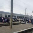 Flux de refugiați și la trenul de joi, ora 12.45, spre București