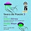 „Seară de Poezie” și întâlnire cu poeții Andrei Zbîrnea și Amalia Mayer, la Colegiul Național „Petru Rareș”