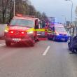 Accident în fața IPJ Suceava