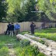 Descindere a polițiștilor în cazuri în care aveau date despre afaceriști ilegali cu lemn