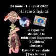 „Hârtie Sfâşiată”, o expoziție de colaje la Biblioteca Bucovinei „I. G. Sbiera” Suceava