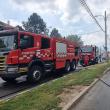 Incendiu în centrul Sucevei, din cauza unei țigări aruncate