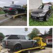 Polițiștii au ridicat în cadrul perchezițiilor trei mașini de lux, evaluate la aproximativ 60.000 de euro