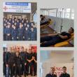 Peste 50 de elevi jandarmi au donat sânge pentru tatăl unui coleg
