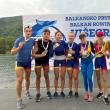 Canotorii de la CSM Suceava prezintă cu mândrie medaliile cucerite
