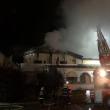 Incendiu la sala de evenimente a pensiunii Curtea Bizantină, din Șcheia
