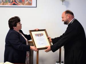 Grupul de lucru al profesorilor de religie suceveni, la Mănăstirea Dragomirna