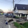 Autoturismul condus de tânărul băut